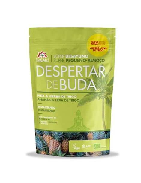 Despertar de Buda Piña-Hierba de Trigo Bio Iswari - 360 gramos