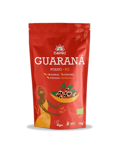 Guaraná Bio Iswari - 70 gramos