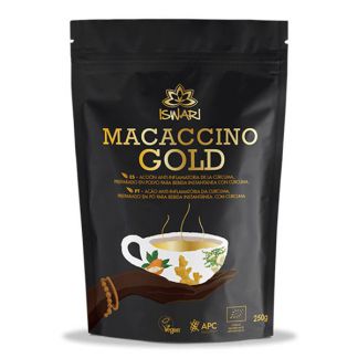 Macaccino Gold Bio Iswari - 250 gramos