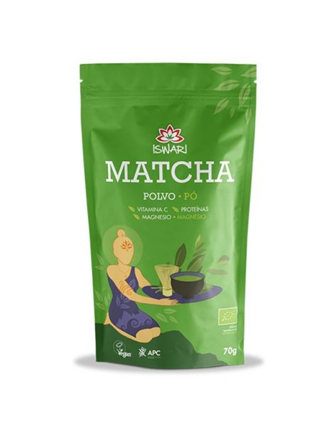 Matcha Bio Iswari - 70 gramos