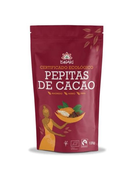 Pepitas de Cacao Bio Iswari - 125 gramos