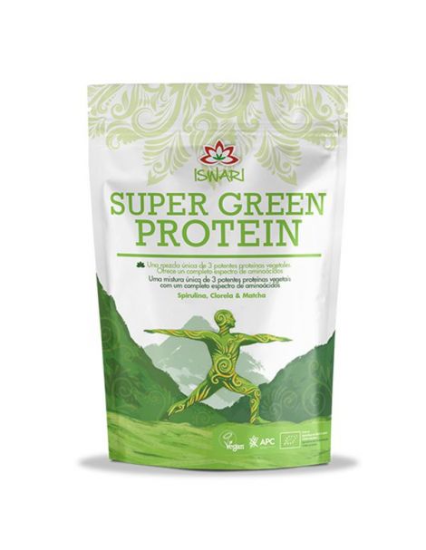Super Green Protein Bio Iswari - 250 gramos