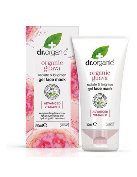 Mascarilla Facial con Guayaba Fresca Dr. Organic - 50 ml.