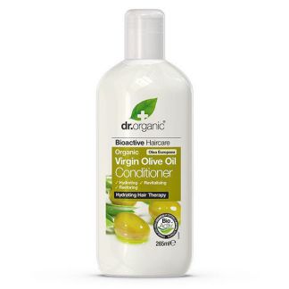 Acondicionador con Aceite de Oliva Virgen Dr. Organic - 265 ml.