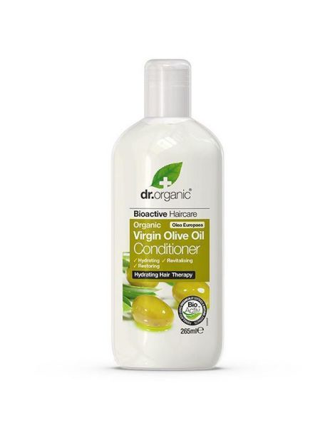 Acondicionador con Aceite de Oliva Virgen Dr. Organic - 265 ml.