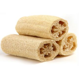 Esponja Vegetal de Luffa Natural - 15 cm.