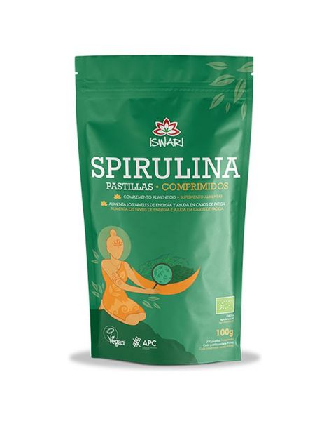 Spirulina Bio Iswari - 200 comprimidos