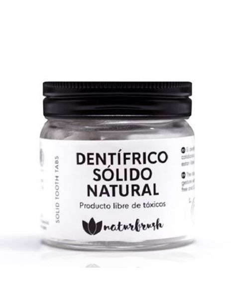 Dentífrico Sólido Natural NaturBrush - 120 tabletas