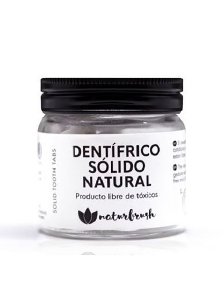 Dentífrico Sólido Natural NaturBrush - 120 tabletas
