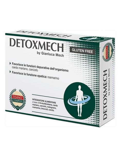 DetoxMech Decottopia  - 30 comprimidos