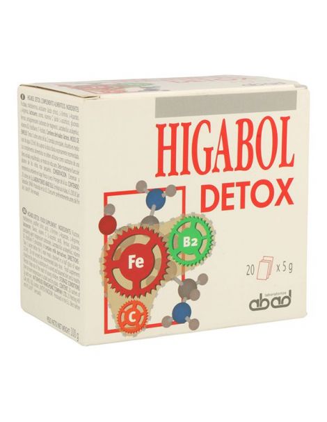 Higabol Detox Laboratorios Abad - 20 sobres