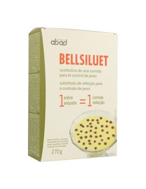 Bellsiluet Natillas Vainilla con Cereales Laboratorios Abad - 5 sobres