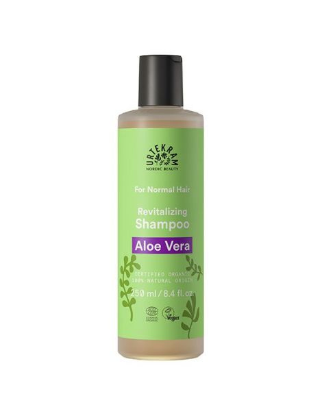 Champú de Aloe Vera Cabello Normal Urtekram - 250 ml.