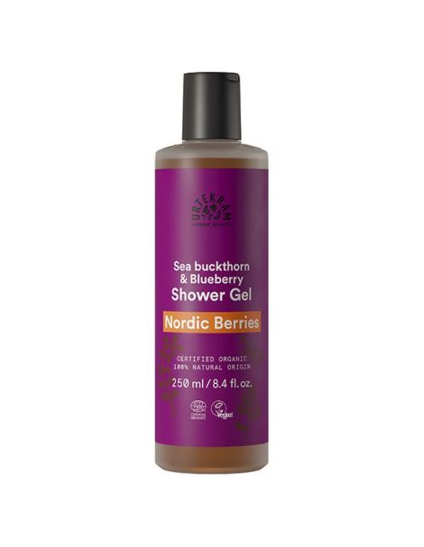 Gel de Baño Frutos Rojos Nórdicos Urtekram - 250 ml.