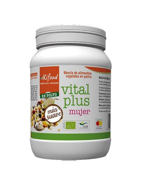 Kifood Vital Plus Más Suave Mujer - 1000 gramos