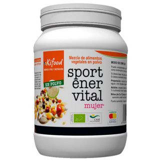 Kifood Sport Ener Vital para Mujer en Perlas - 500 gramos