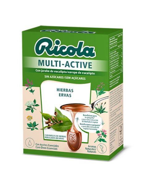 Caramelos Ricola Multi-Active Hierbas - 50 gramos