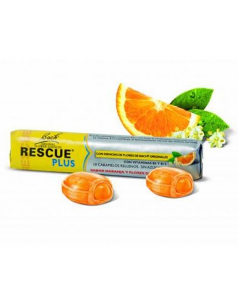 Caramelos Rescue Plus Vitaminas Dr. Bach - 42 gramos