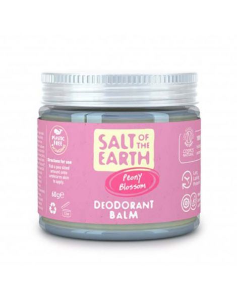 Bálsamo Desodorante Peony Blossom Salt of the Earth - 60 gramos