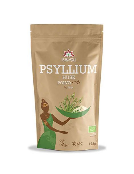 Cáscara de Psyllium Bio Iswari - 125 gramos
