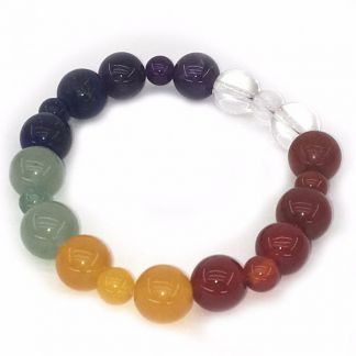 Pulsera Elástica de los 7 Chakras