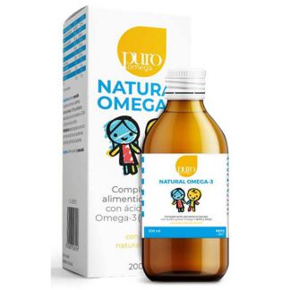Natural Omega 3 Niños Puro Omega - 200 ml.
