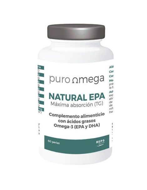 Natural EPA Máxima Absorción Puro Omega - 60 perlas