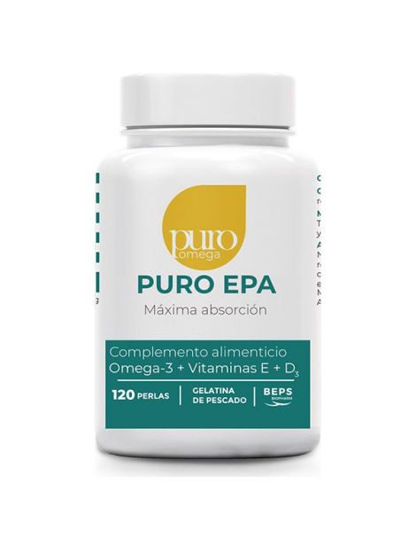 Puro EPA Máxima Absorción Puro Omega - 120 perlas