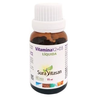 Vitamina K2+D3 Sura Vitasan - 15 ml.