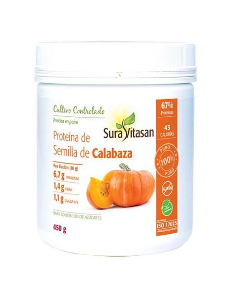 Proteína de Semilla de Calabaza Sura Vitasan - 450 gramos