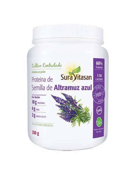 Proteína de Semilla de Altramuz Azul Sura Vitasan - 250 gramos