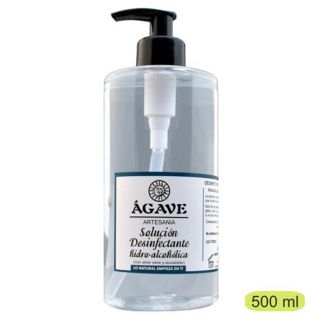 Solución Desinfectante Hidroalcohólica con Aloe Vera Ágave - 500 ml.