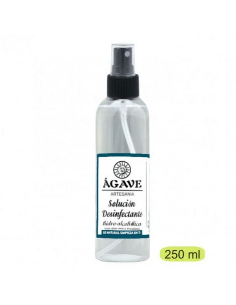 Solución Desinfectante Hidroalcohólica con Aloe Vera Ágave - 250 ml.