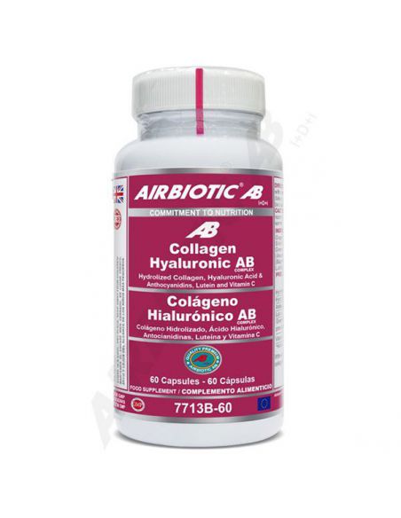 Colágeno Hialurónico Complex AB Airbiotic - 60 cápsulas