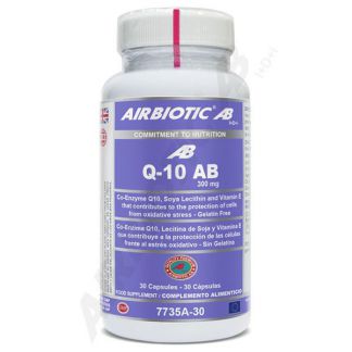Co-Enzima Q10 300 mg Airbiotic - 30 cápsulas