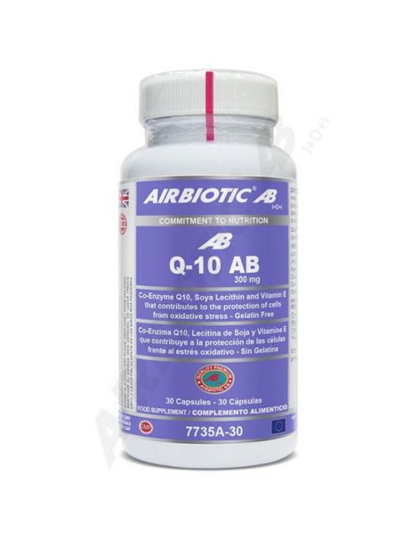 Co-Enzima Q10 300 mg Airbiotic - 30 cápsulas