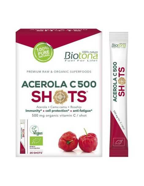 Acerola C 500 Bio Biotona - 20 shots