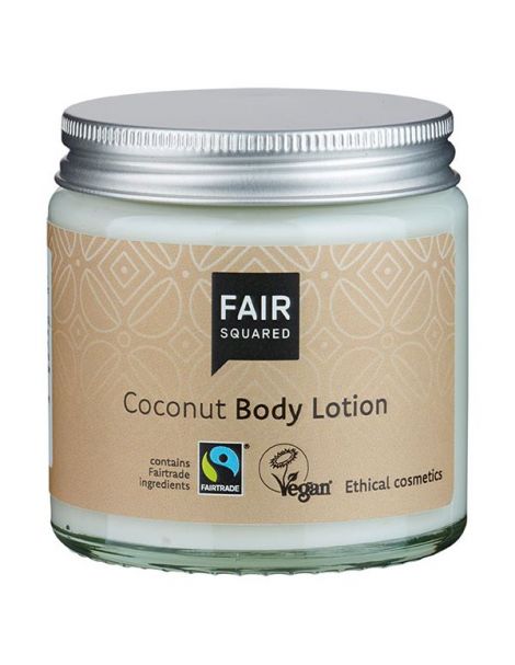 Crema-Loción Corporal de Coco Fair Squared - 100 ml.