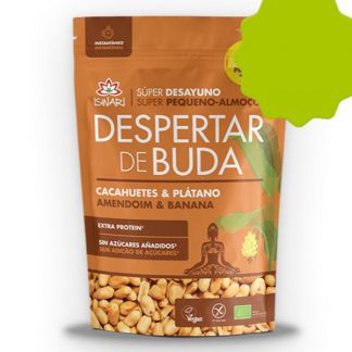 Despertar de Buda Cacahuete-Plátano Bio Iswari - 360 gramos