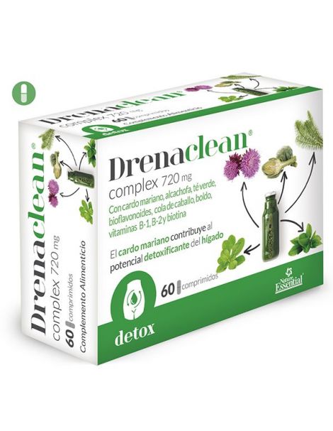 Drenaclean Nature Essential - 60 comprimidos