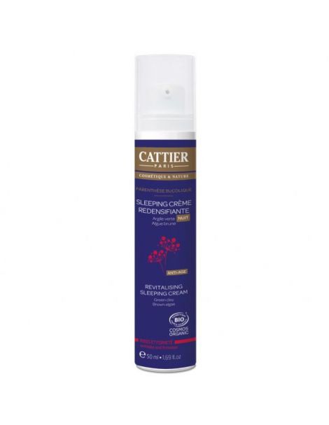 Sleeping Cream Redensificante Cattier - 50 ml.