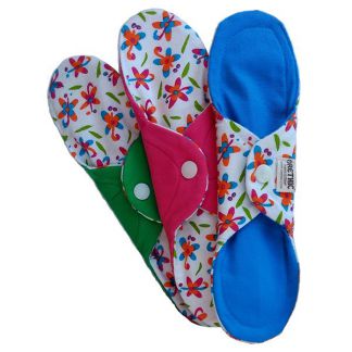 Compresa de Tela de Algodón Orgánico Mediana Orethic - 24 cm.
