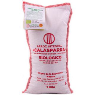 Arroz Integral Bio Bolsa de Tela Calasparra - 1 kilo