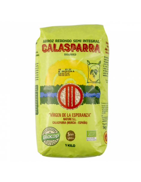 Arroz Semi Integral Bio Calasparra - 1 kilo