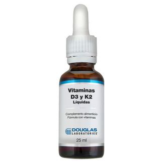 Vitamina D3 + K2 Douglas - 25 ml.
