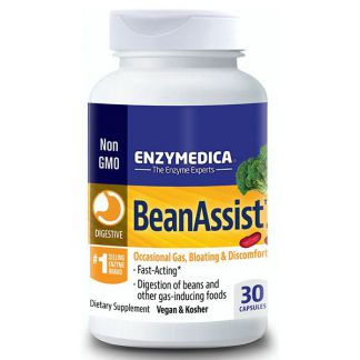 Beanassist Enzymedica - 30 cápsulas