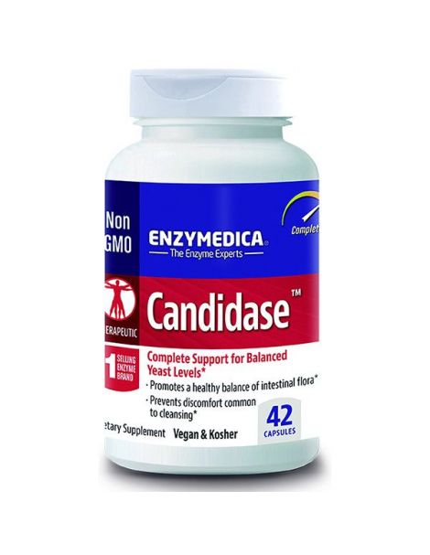 Candidase Enzymedica - 42 cápsulas