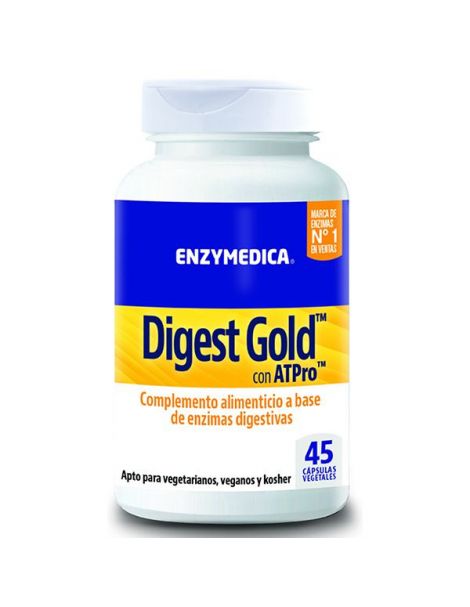 Digest Gold con ATPro Enzymedica - 45 cápsulas