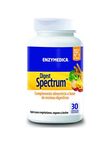 Digest Spectrum Enzymedica - 30 cápsulas