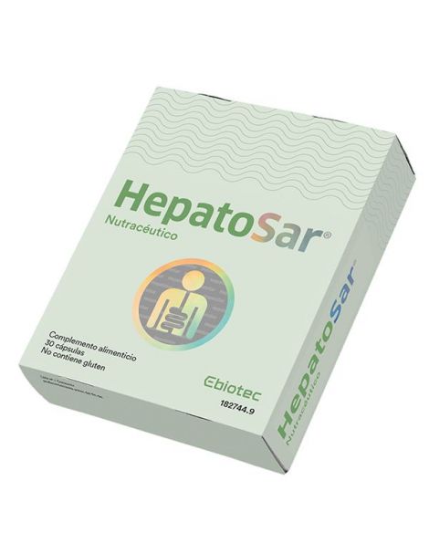 Hepatosar Ebiotec - 30 cápsulas